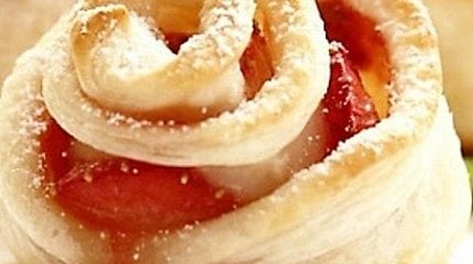 Rose di pasta sfoglia
