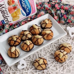 Amaretti alle amarene e cioccolato Farine Magiche