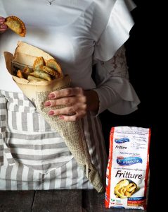 Cassoncini fritti agli spinaci