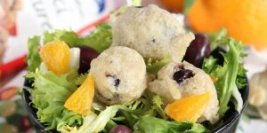 Zeppoline con olive al profumo di agrumi