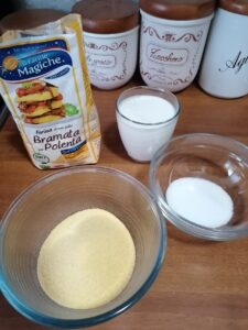Castagnole di polenta con cuore alla nocciola