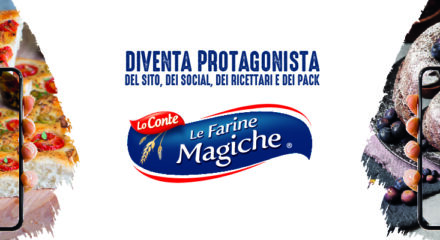 Diventa protagonista con Le Farine Magiche: acquista un prodotto, realizza una ricetta, condividila sui social e taggaci