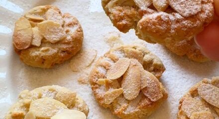 Biscottini con cocco e 100% proteine di mandorle