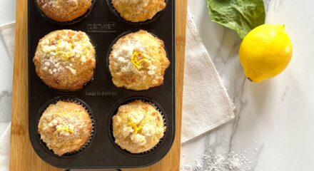 Muffin cocco e limone