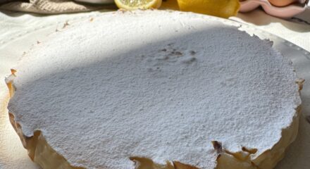 Torta ricotta e limone