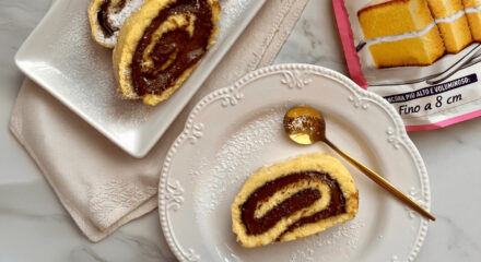 Rotolo con Crema di Nocciole