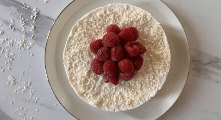 Cheesecake Cocco e Lamponi