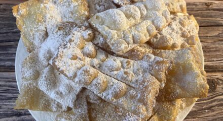 Chiacchiere di Carnevale Bollose